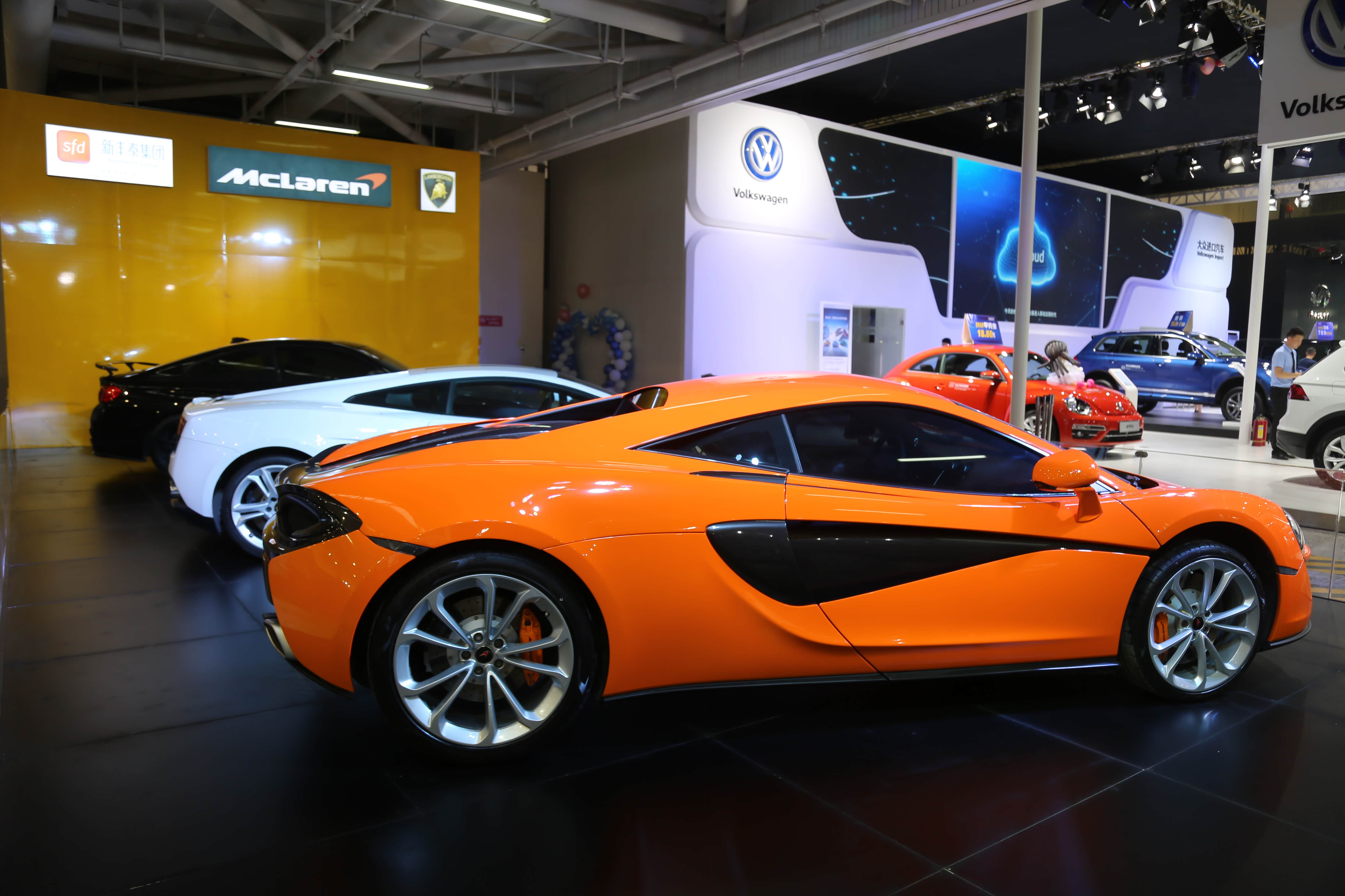 迈凯伦540c,价值225万元入门级超跑,车展实拍!