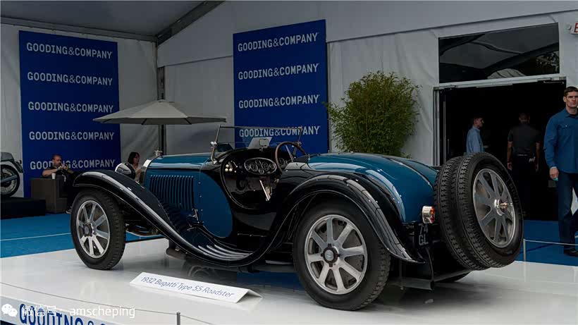 第七名 1932年产布加迪type 55 敞篷车 —— 1040万美元