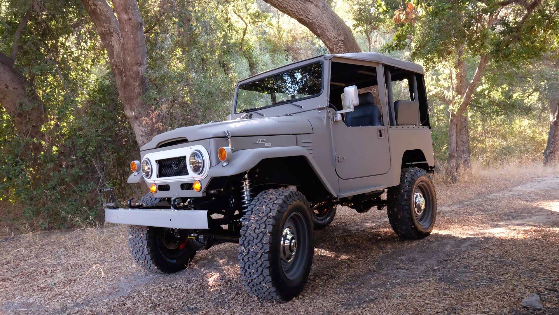 2017 sema改装展:经典重现丰田fj40亮相