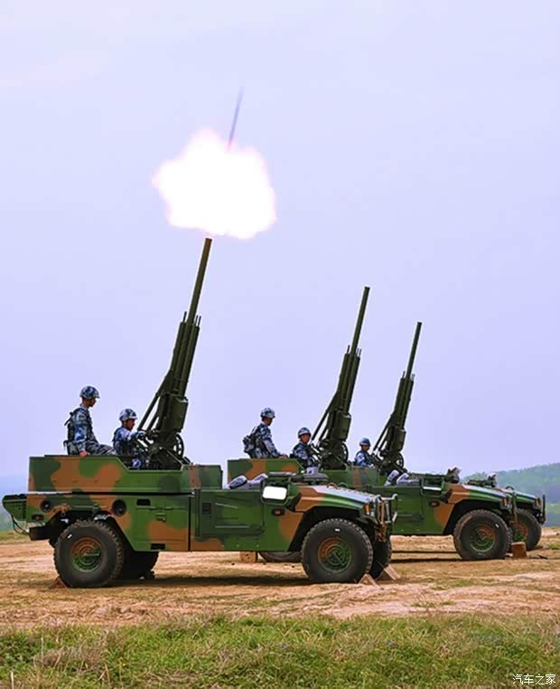 中国品牌之"二汽"猛士pcp1速射炮装备史