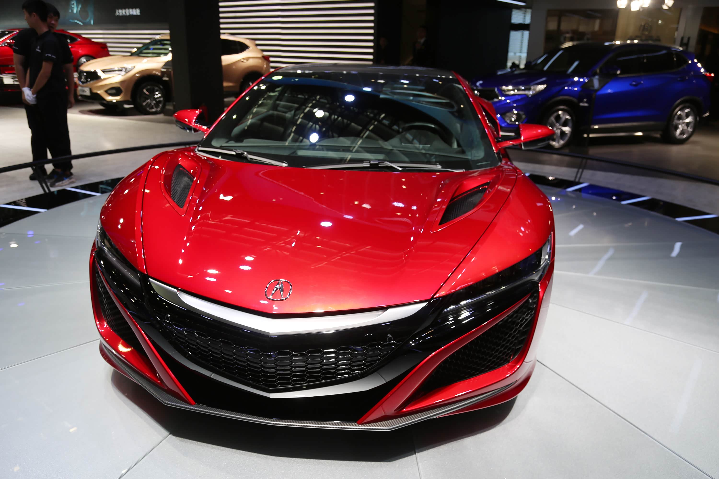 讴歌nsx289万日本国宝级传奇超跑车展实拍