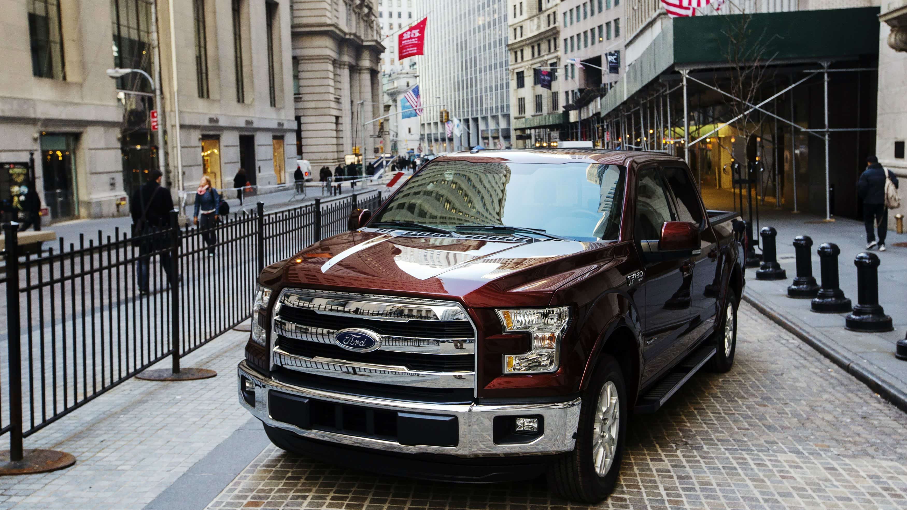 皮卡在美国是真正的街车