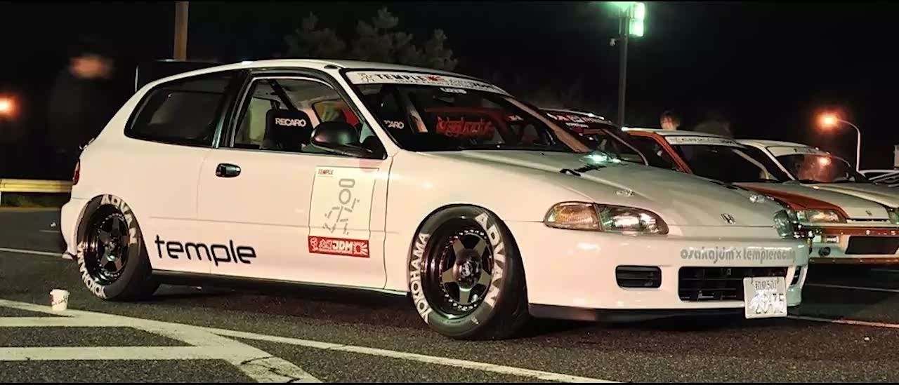 osakajdm日本大阪独特的玩车风格