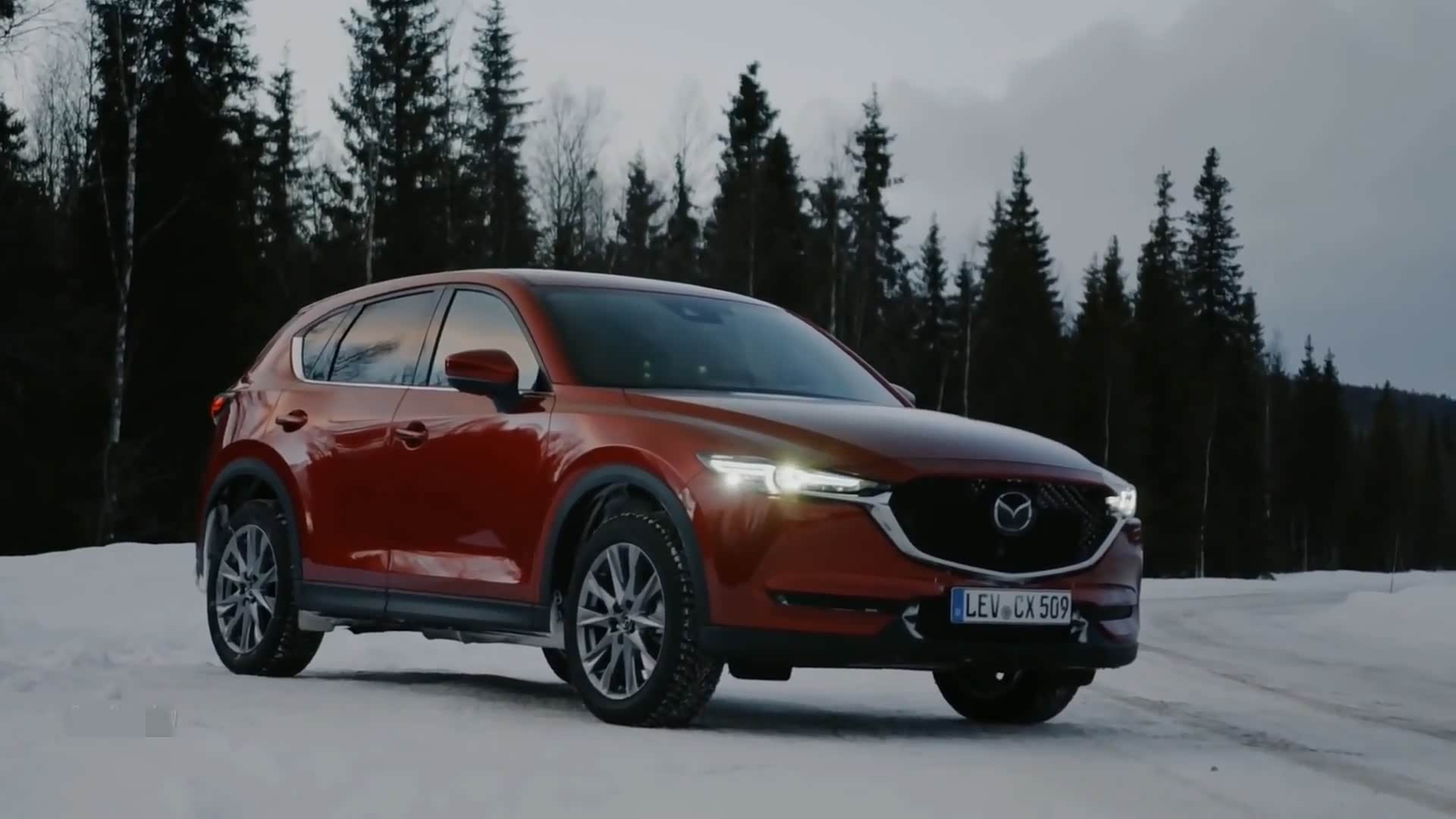 视频 款马自达cx 5雪地动态体验 车家号 汽车之家
