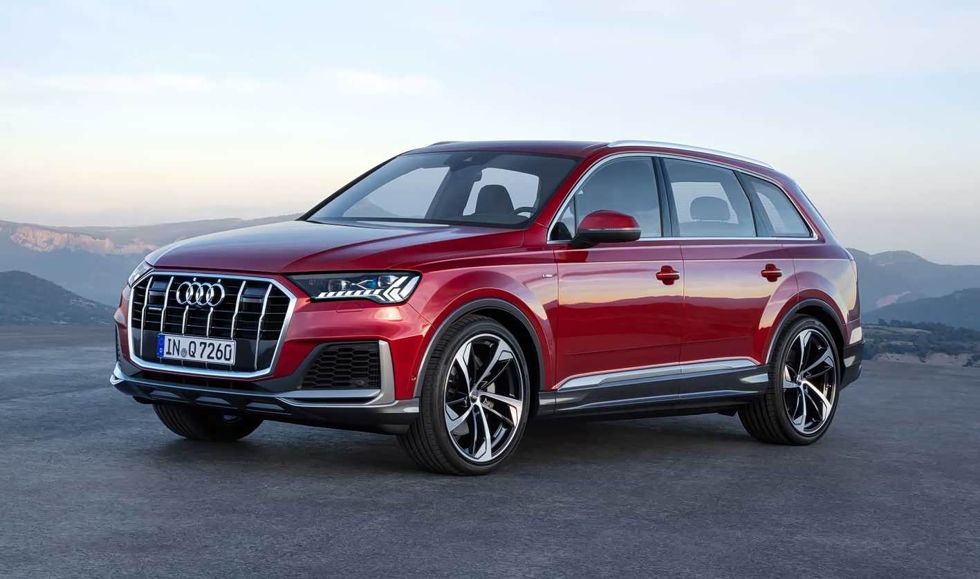 全新奥迪q7官图发布,前脸和尾部更前卫,换装q8同款内饰