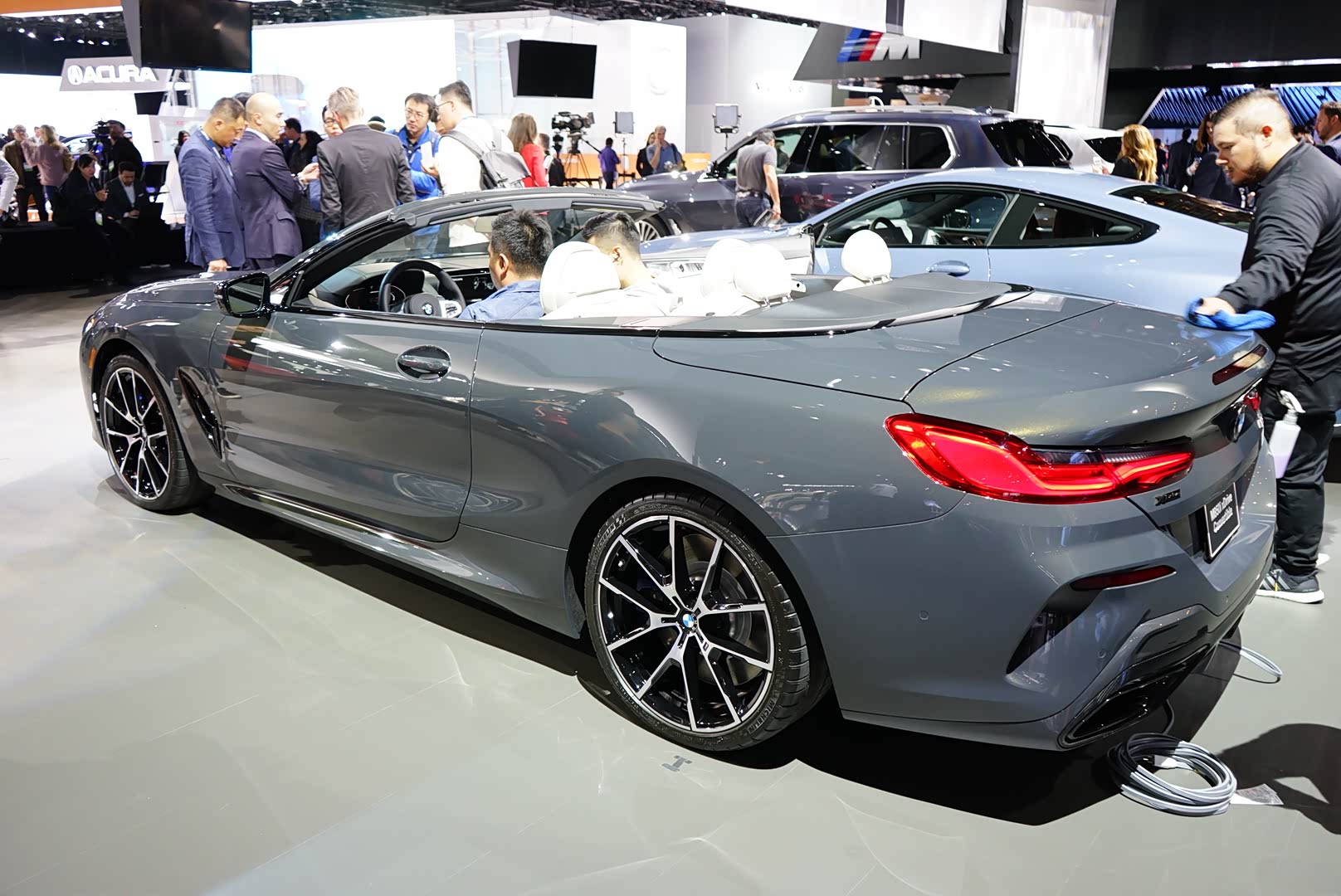 洛杉矶车展bmw 8系敞篷版 未来将进入中国市场