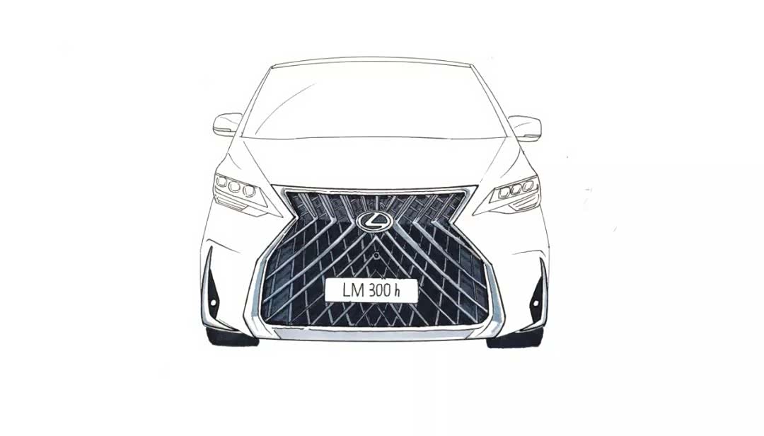 技惊四座的雷克萨斯lm,真不愧是高端豪华mpv车型