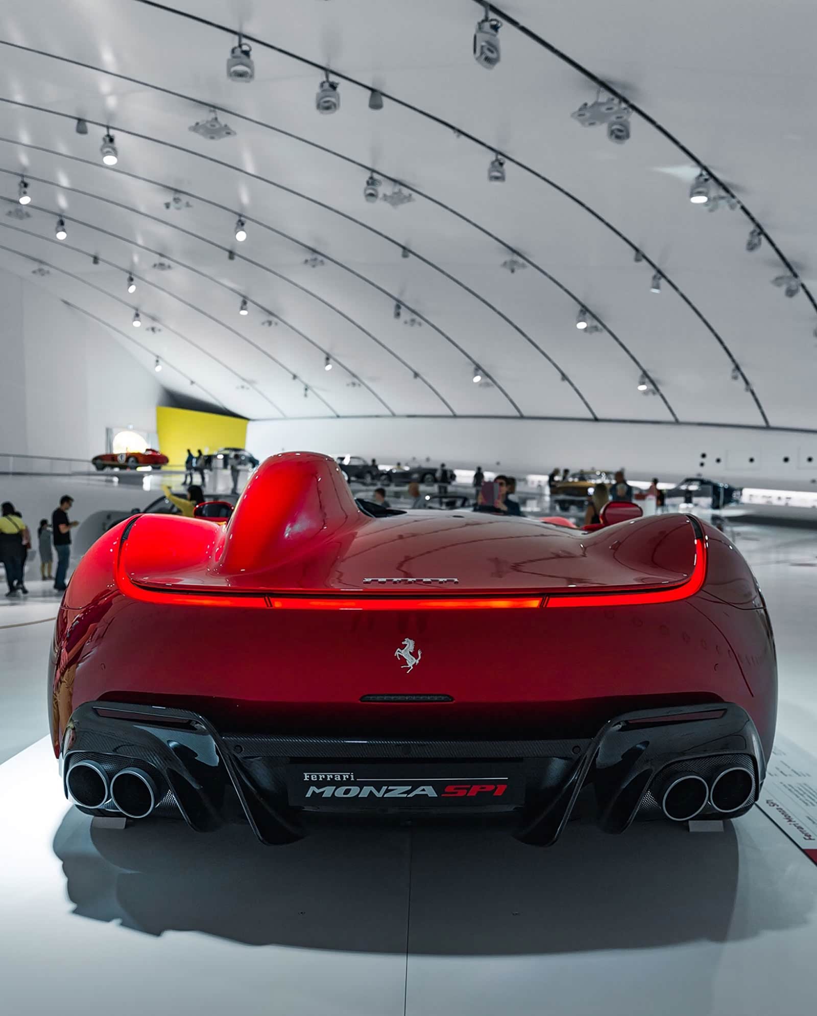 古典与现代结合的艺术精品,法拉利monza sp1