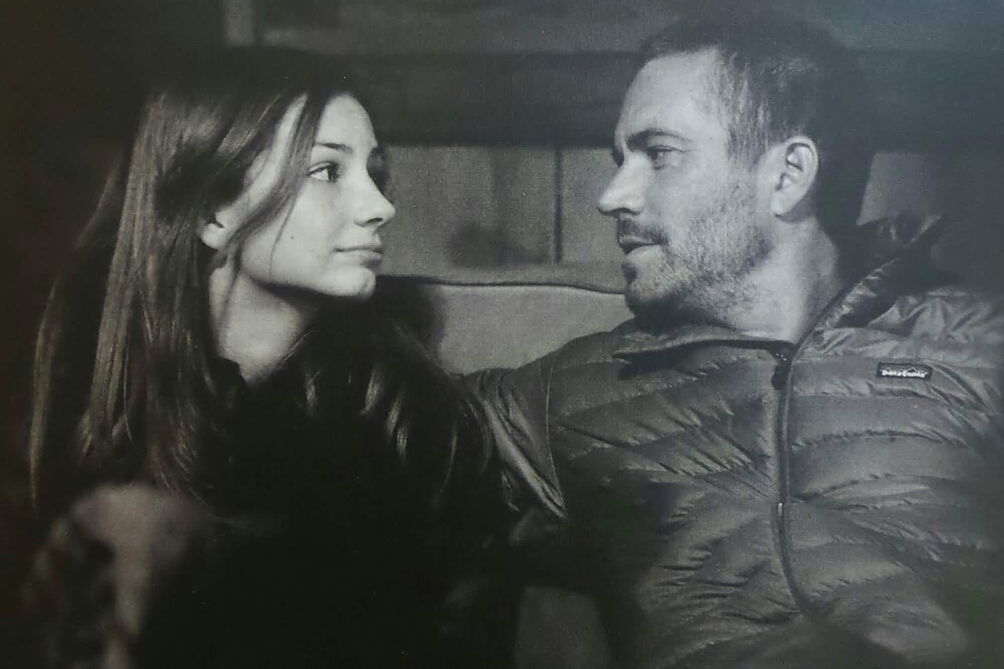 paul walker 和女儿 meadow walker