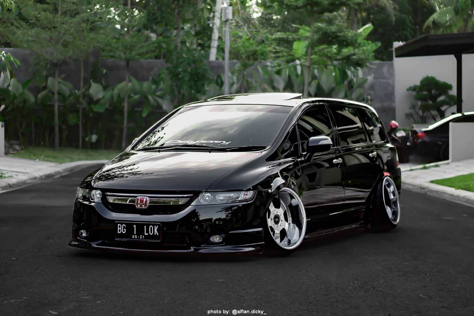 这倾角这架势本田奥德赛rb1改装鉴赏