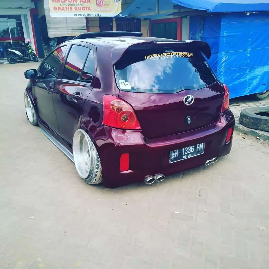 没有什么不能改的车,看看这台小可爱丰田雅力士,改装完让你吃惊