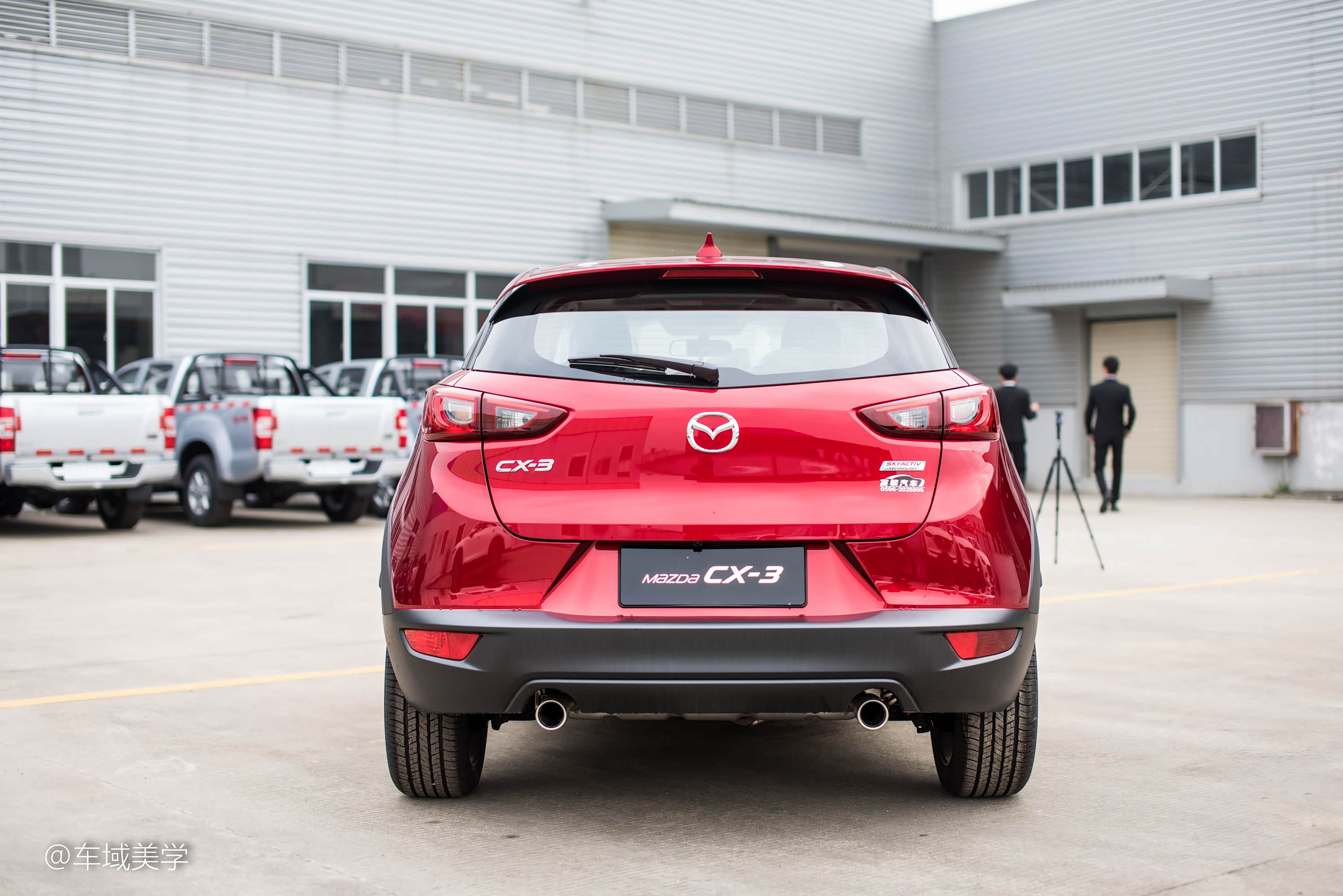 【车域美学】始于颜值,陷于性能,忠于品质,马自达cx3到店实拍