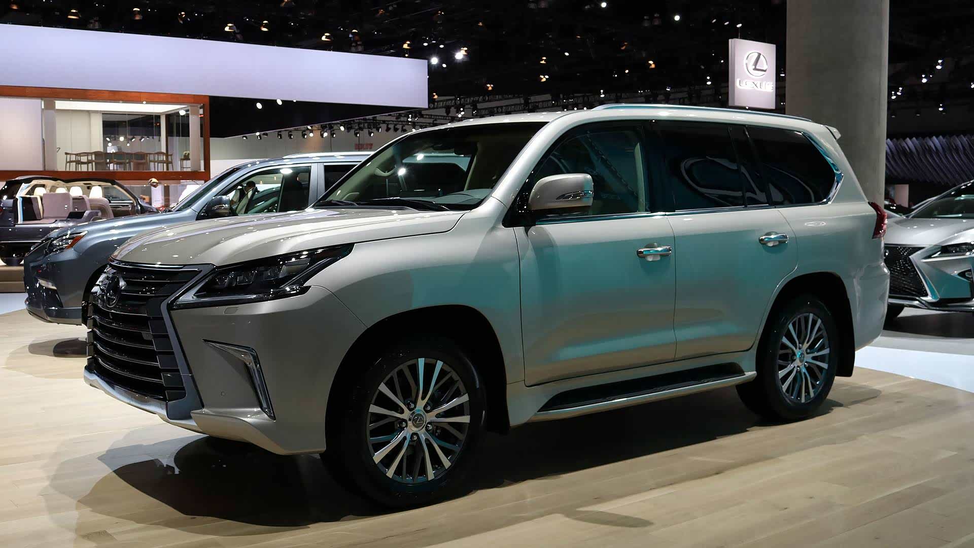 约合人民币53.9万元 五座版雷克萨斯lx570海外正式上市