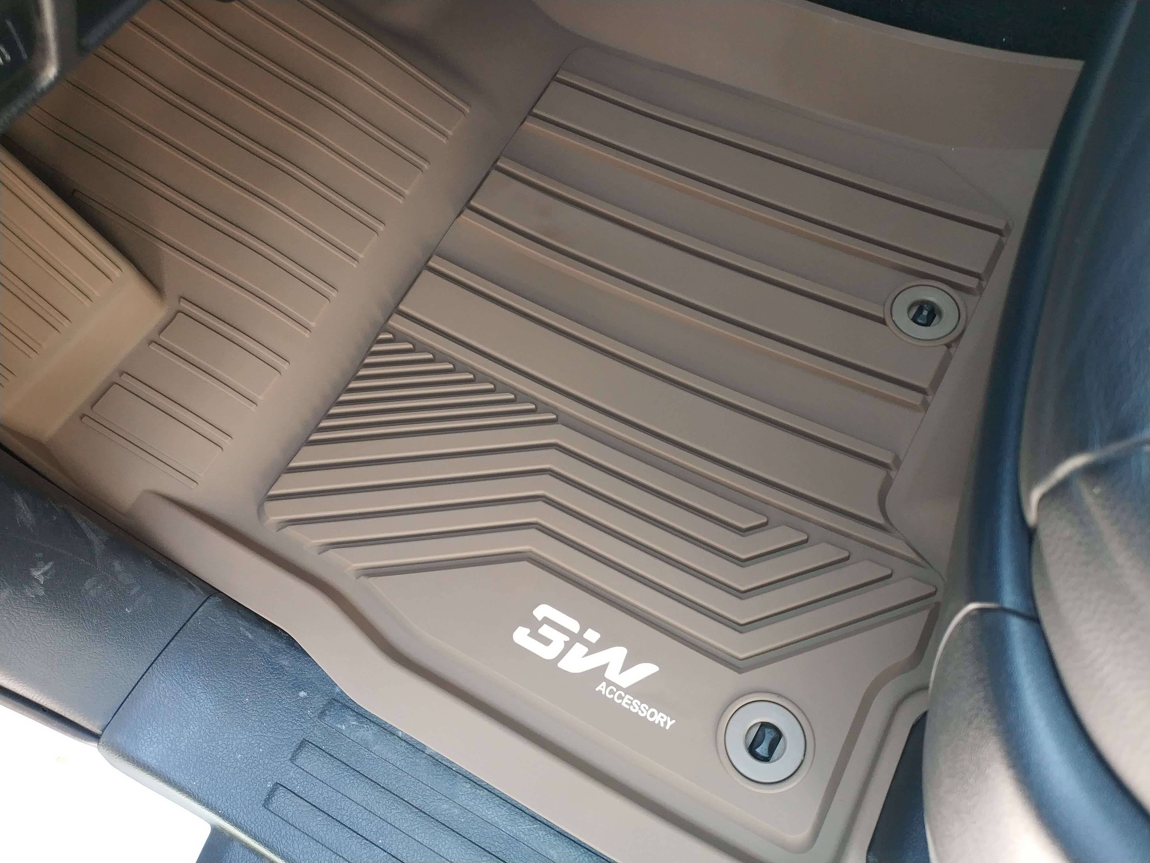 专车专用设计,3w全tpe脚垫-普拉多系列安装教程!