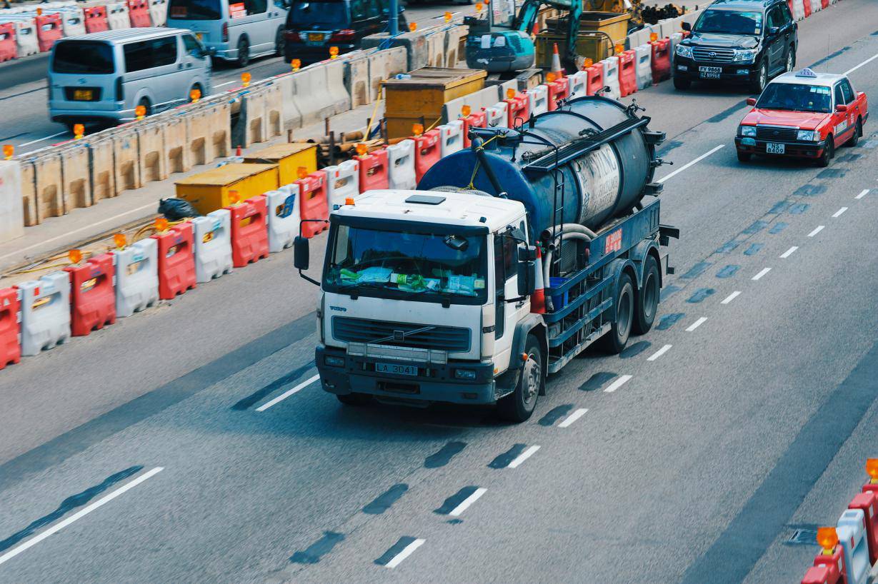 行走深港拍香港卡车(二)强势入港新界暴走