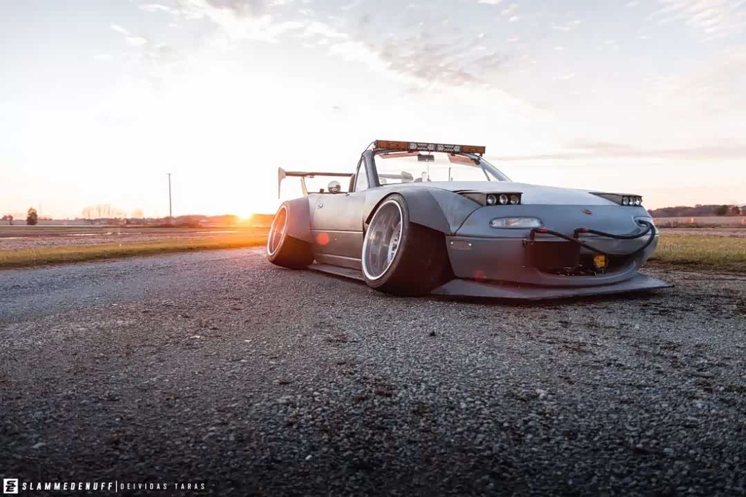 神车天降 异域战车穿越 改装mx-5 miata