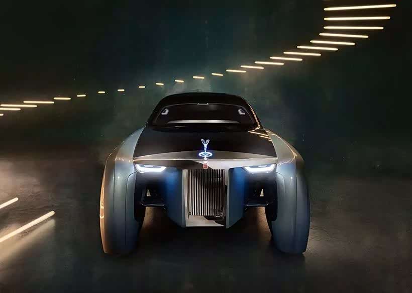 劳斯莱斯造了一台像螳螂的车