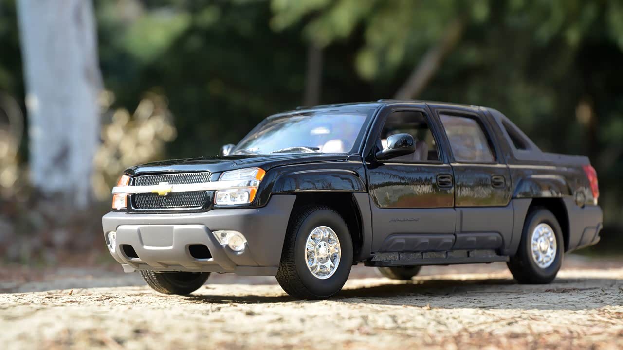 美式肌肉大皮卡雪弗兰雪崩模型鉴赏