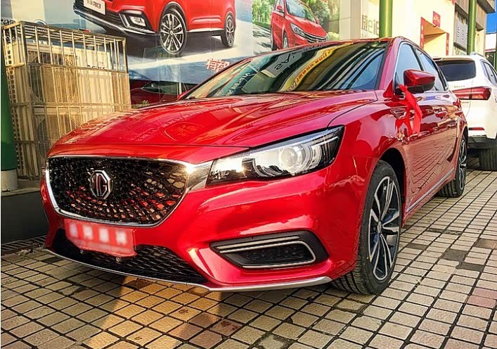 最美那一抹红 全方位美拍全新名爵6现车_车家号_发现车生活_汽车之家