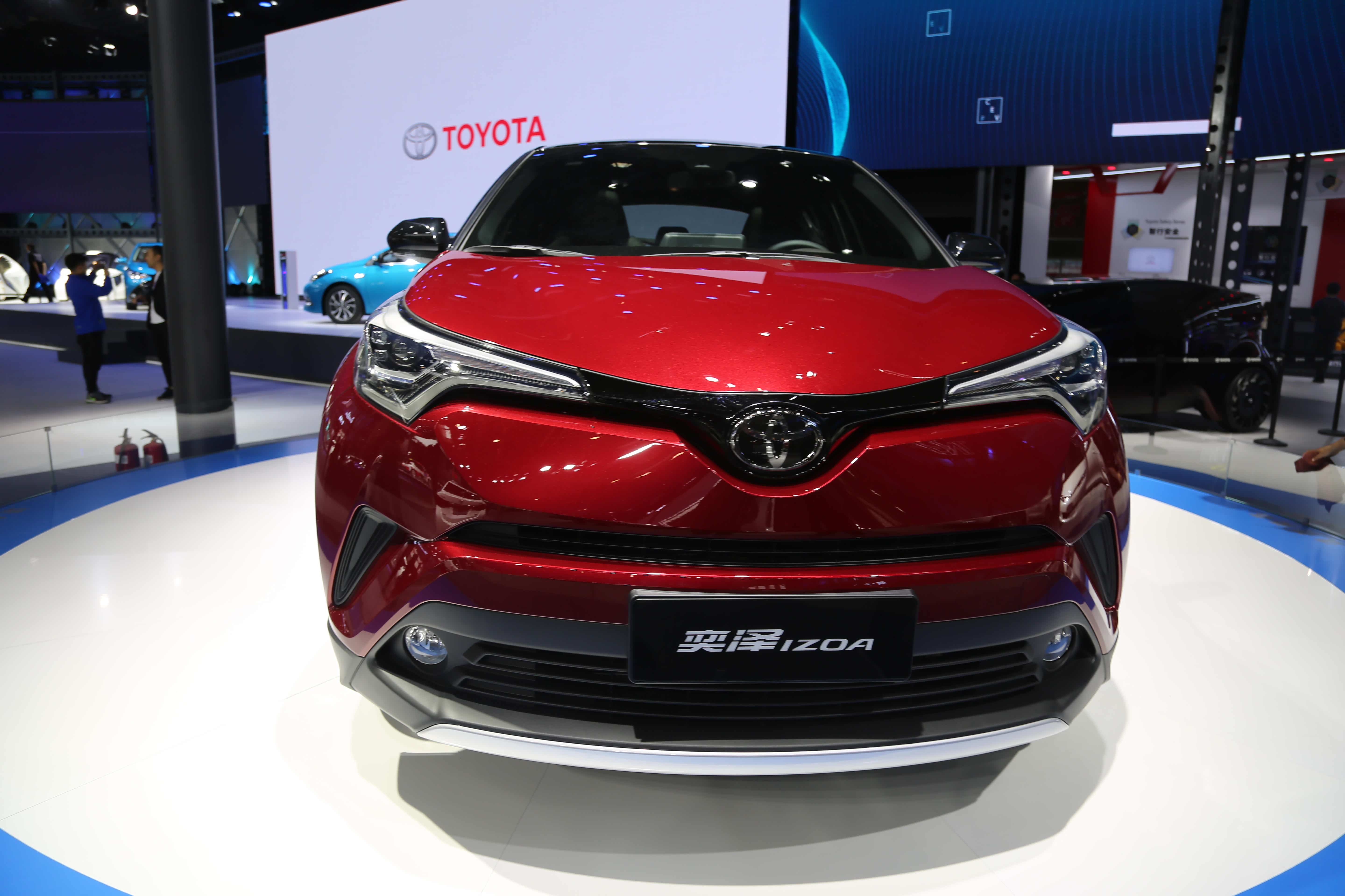 丰田奕泽izoa,首款tnga丰巢概念suv,或将六月深港澳车展上市!