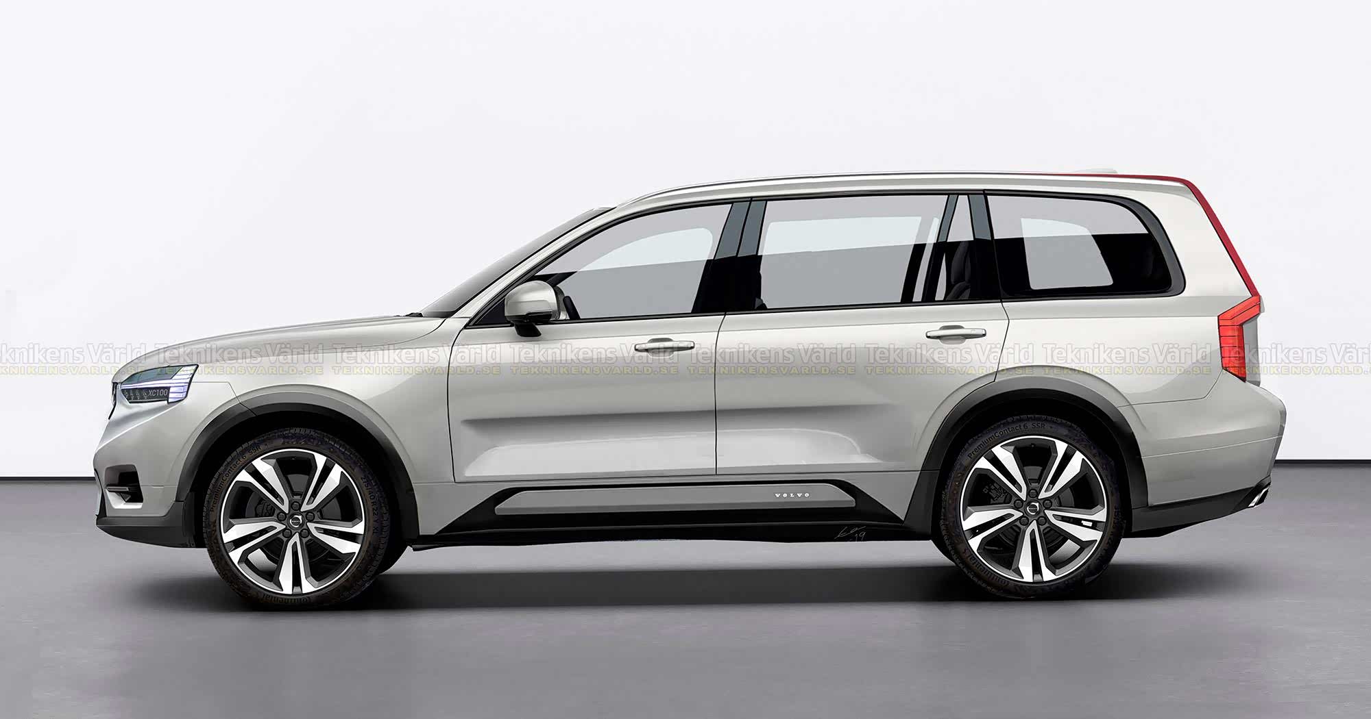 宝马x7迎来劲敌,全尺寸旗舰suv再添新成员!沃尔沃xc100!