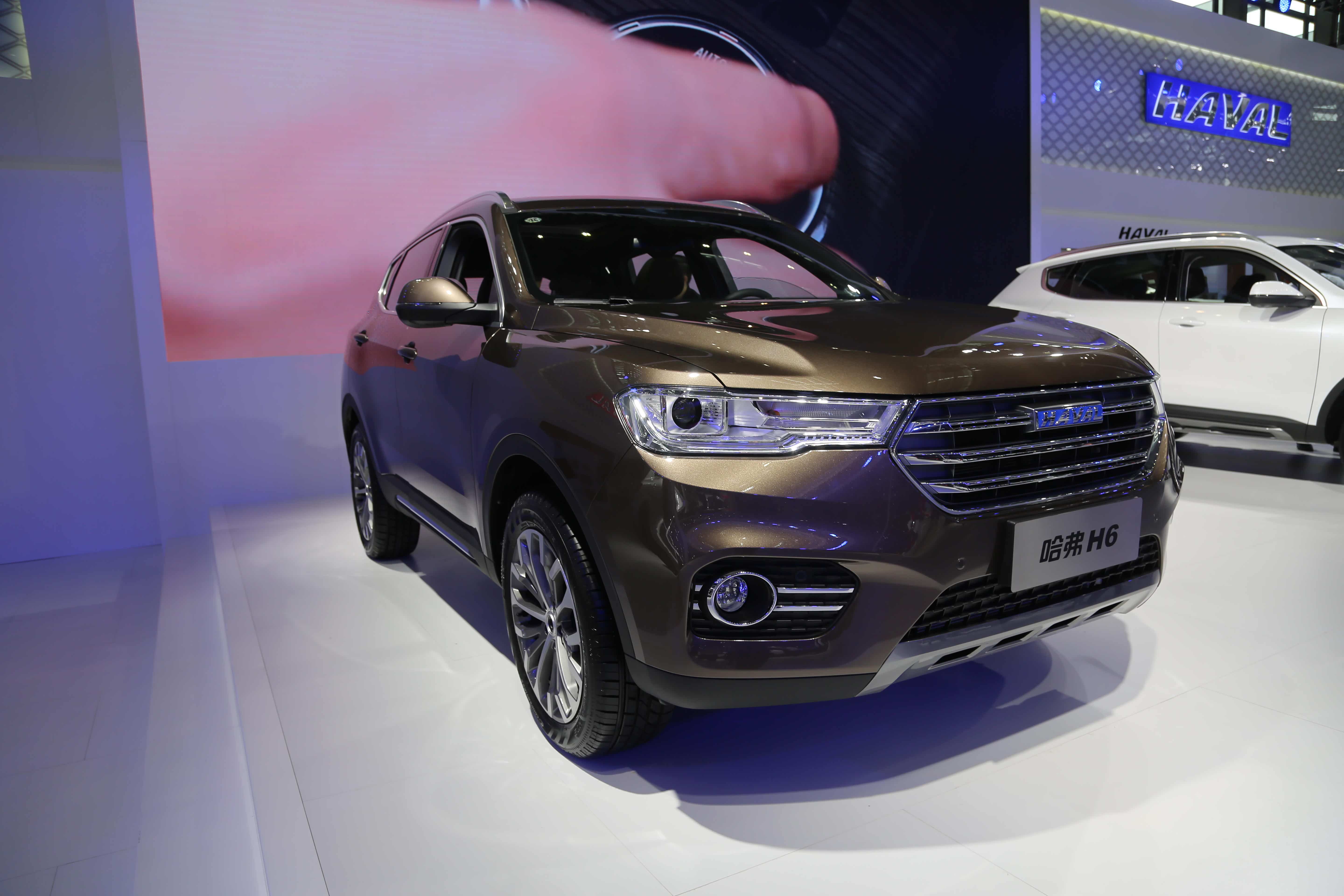国民神车,长城哈弗h6 蓝标版,2018深港澳车展实拍!