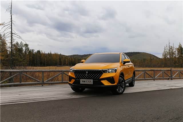 打响品牌年轻化第一枪 奔腾t77外观图解