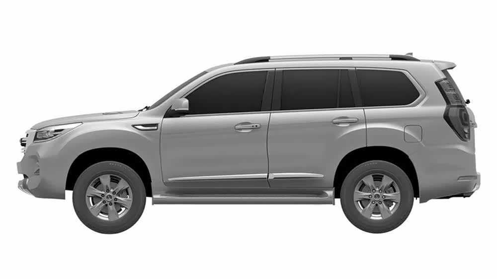 方正硬朗的外观造型非常符合它硬派越野车的定位