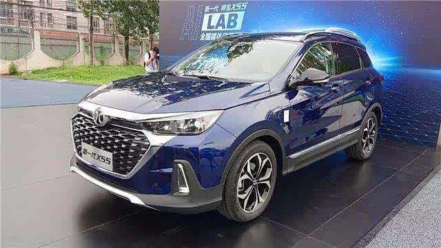 ai时代来临 北京汽车新一代x55下线