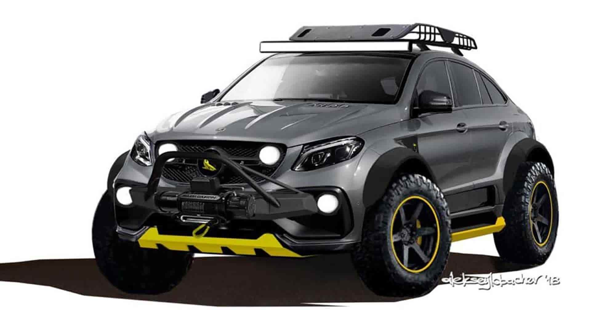 俄罗斯topcar打造gle coupe越野车,性能全面升级