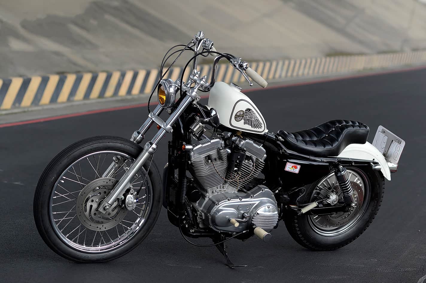 恰如其分的old school,哈雷883手工大改造