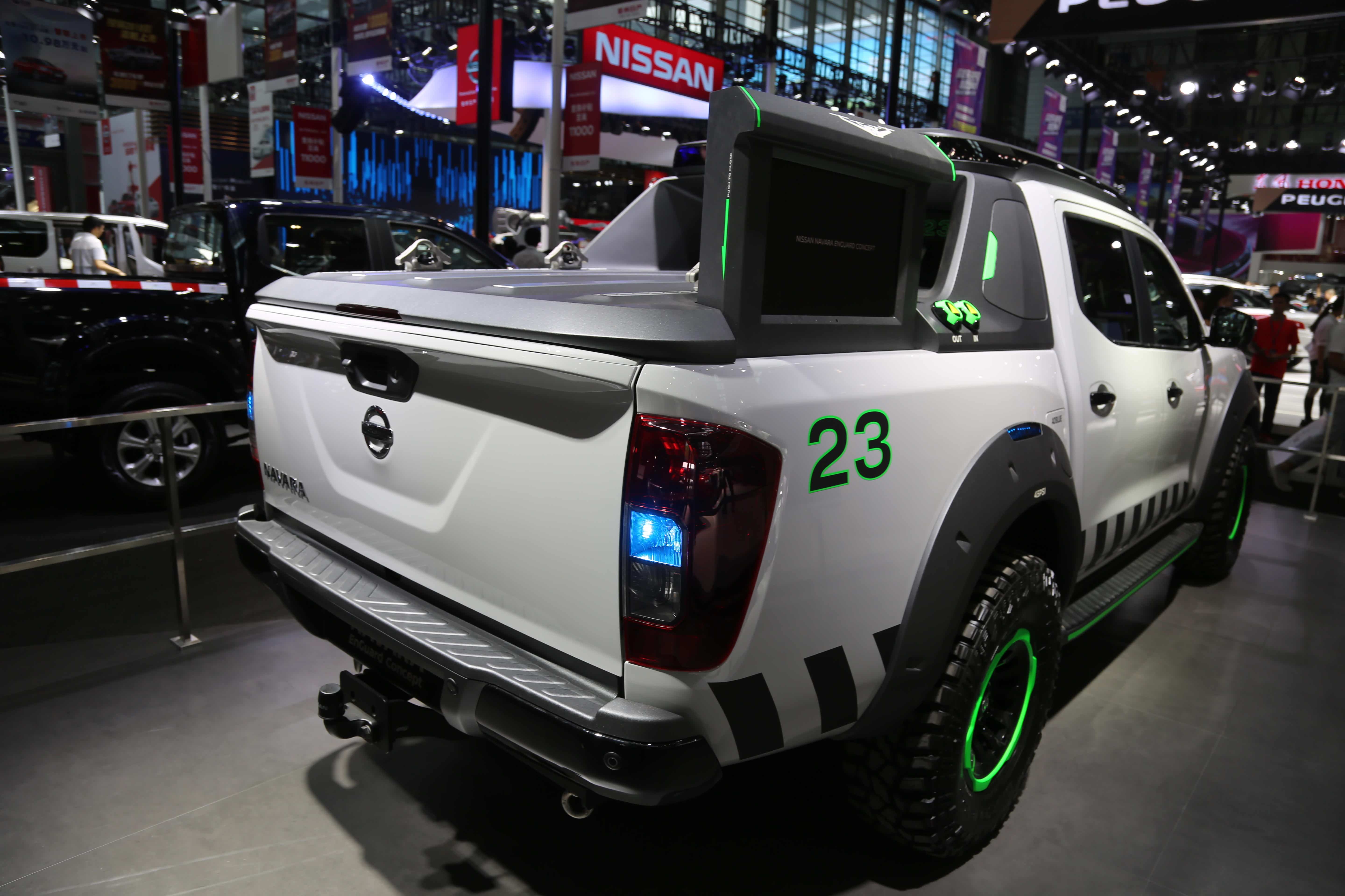 兼顾越野性能和救援功能日产纳瓦拉全球救援概念车车展实拍