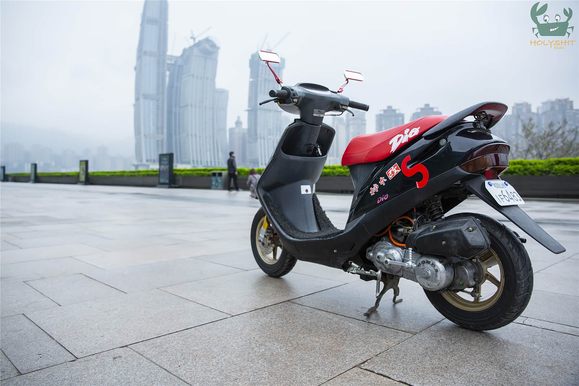 比你还老的90后踏板车本田dio50小踏板