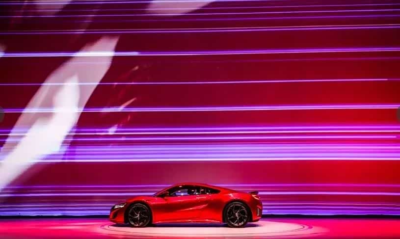 后的是广汽acura先后推出的全新一代传奇超跑nsx,首款国产战略车型cdx