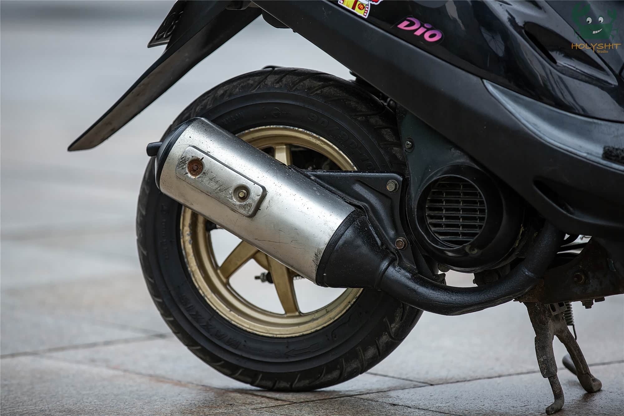 比你还老的90后踏板车本田dio50小踏板