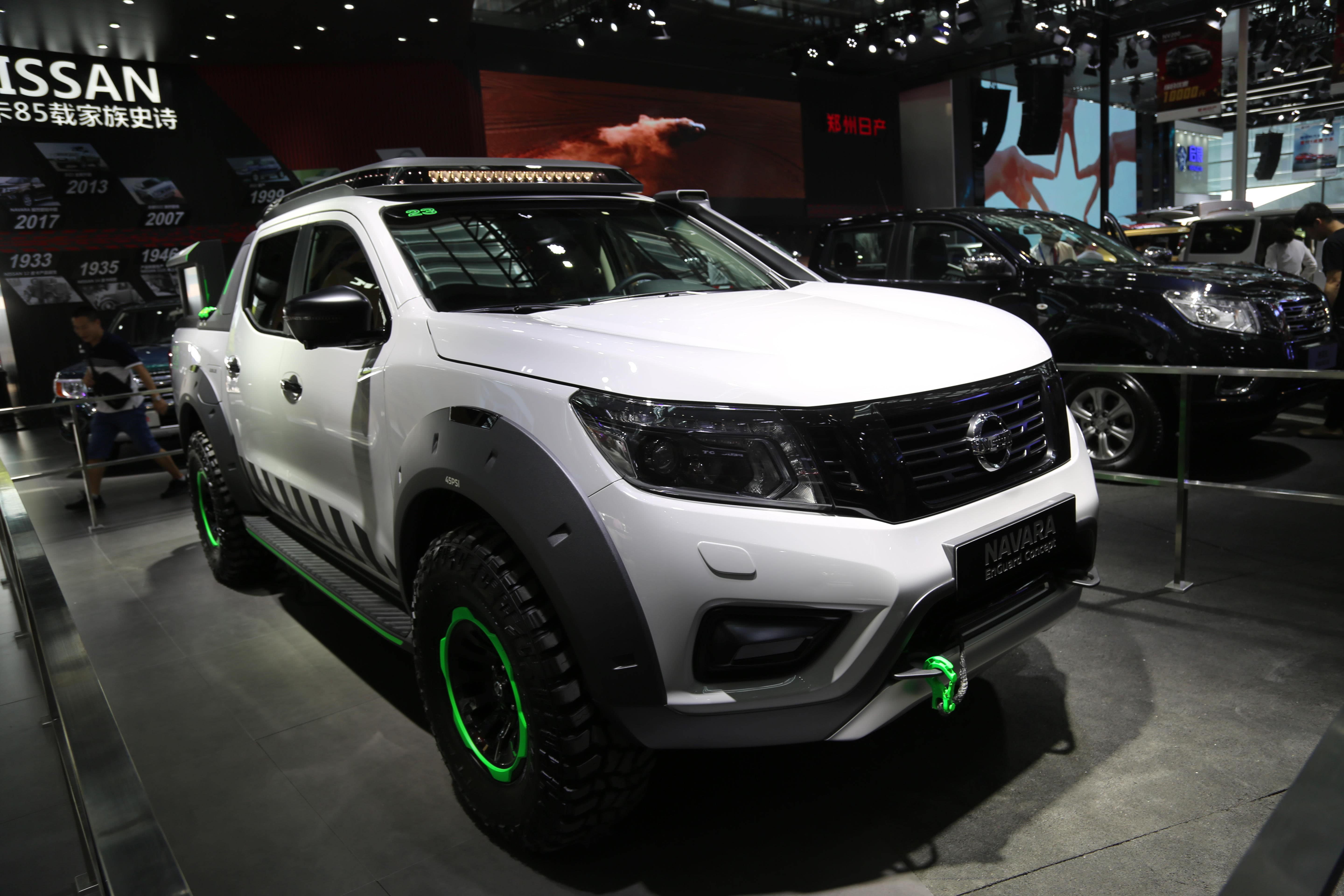 兼顾越野性能和救援功能日产纳瓦拉全球救援概念车车展实拍