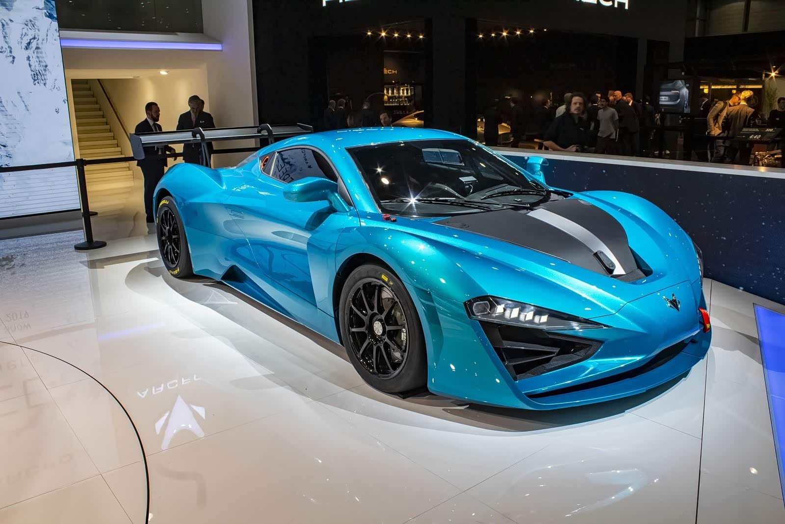 arcfox-gt北汽全新电动超跑1600马力 gt3级别