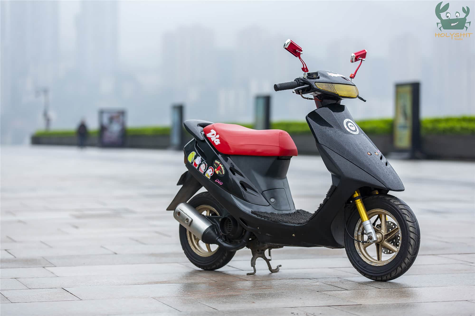 比你还老的90后踏板车本田dio50小踏板