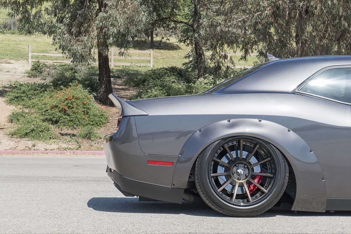 道奇挑战者srt lb宽体上身_车家号_发现车生活_汽车之家