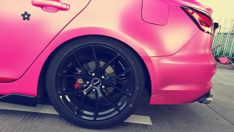 开粉色名爵6游玩虚竹山day2