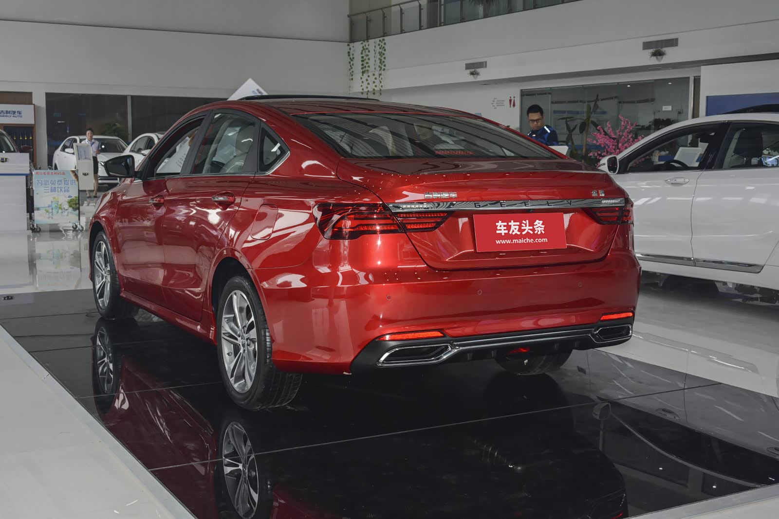 推荐14t cvt缤致版 吉利缤瑞购车手册