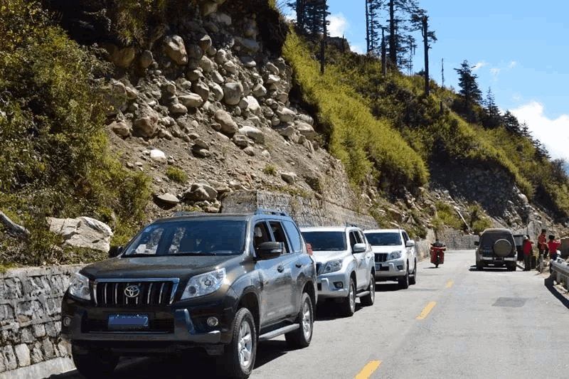 川藏线上最强车型,不是牧马人,普拉多,居然是它!