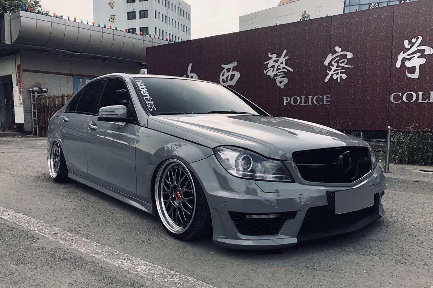 只因为迷恋老款奔驰c63山西车友购入c180打造成心中的样子