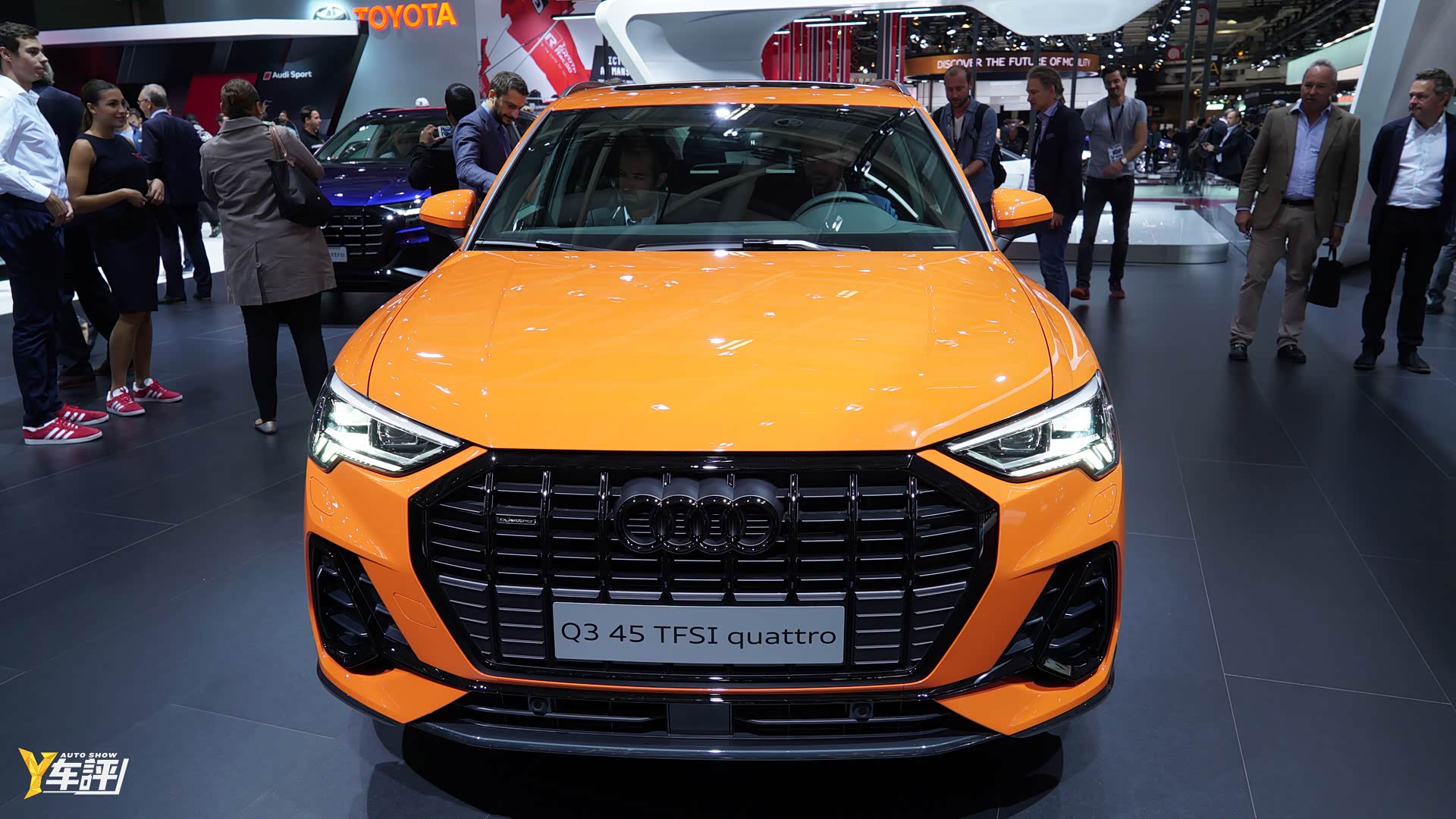 明年国产再加长 全新奥迪q3巴黎车展实拍