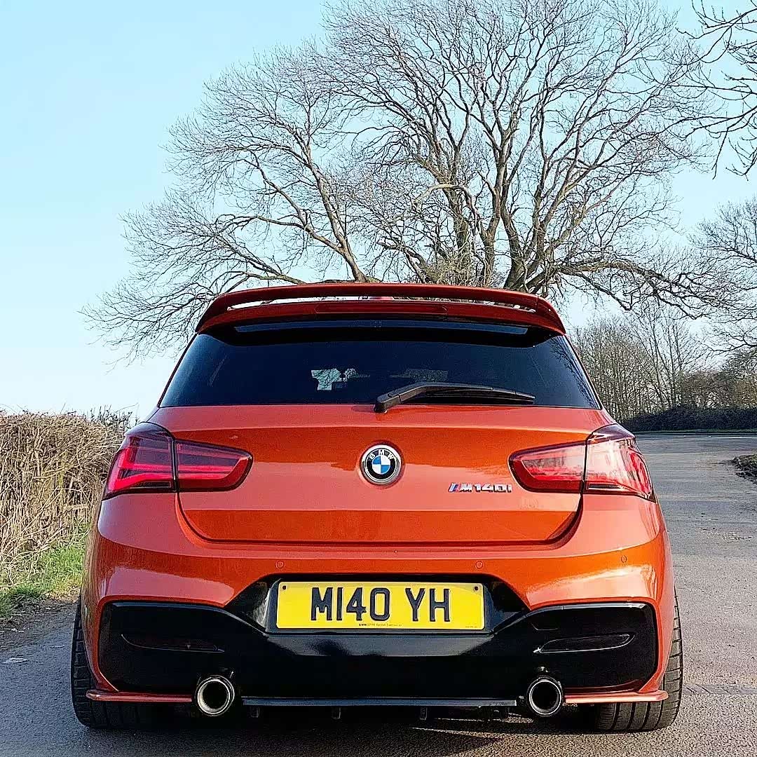 既便宜还纯粹的宝马1系f20,拥有不俗的操控,改装后更帅气!