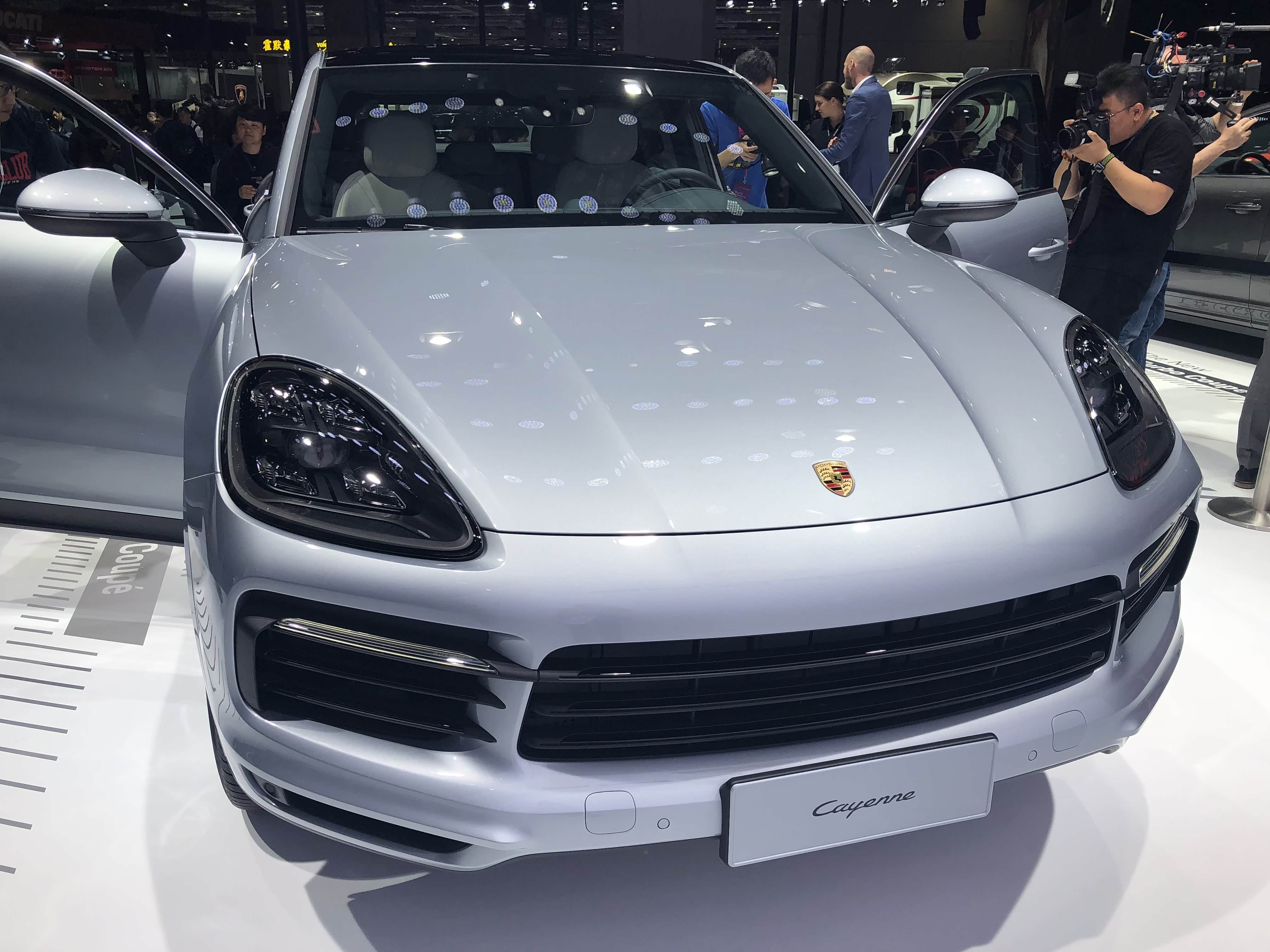 【子曰2019上海车展】全新保时捷cayenne coupe