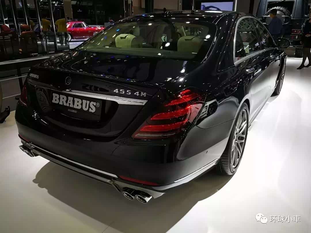 brabus45s4m运动轿车基于奔驰s4504maitc车型打造