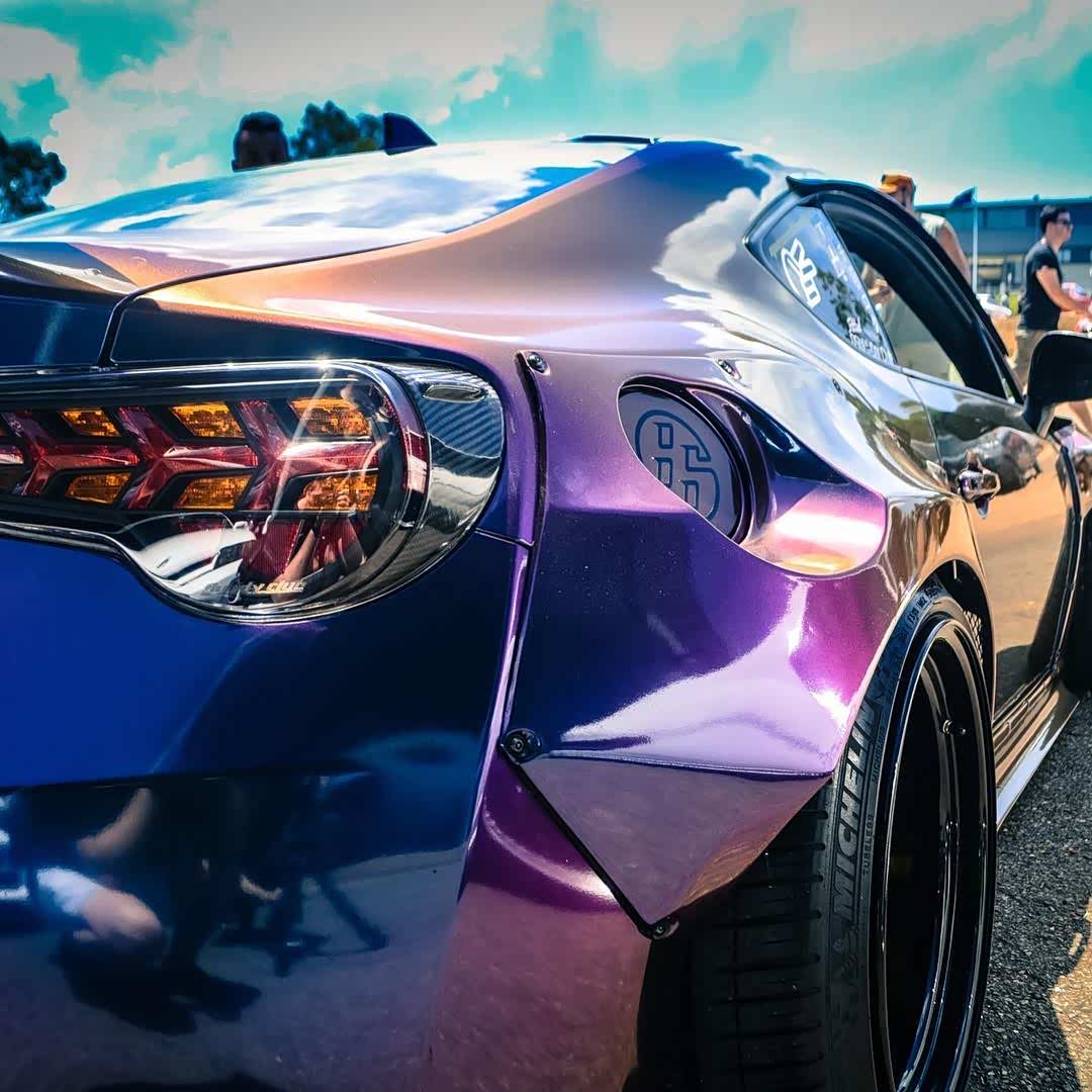 紫霞仙子!丰田86宽体改装第一辑