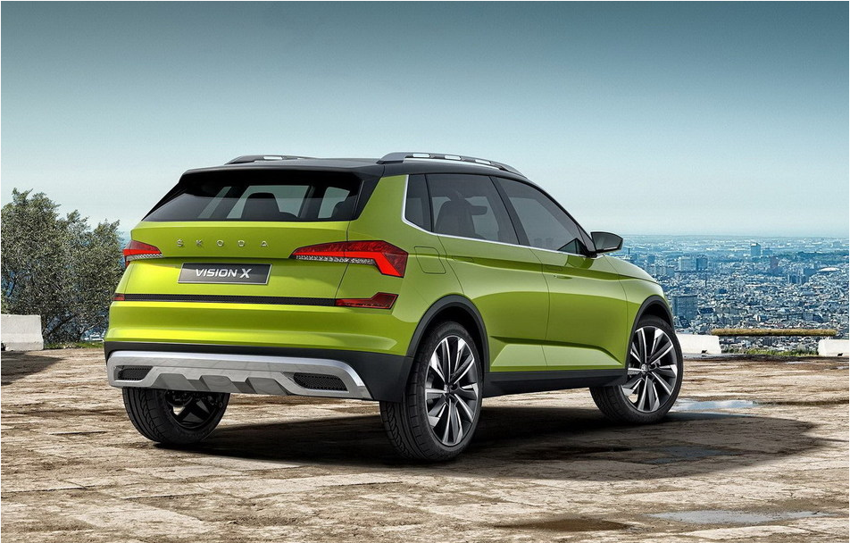 斯柯达vision x量产版定名 与国产kamiq同名