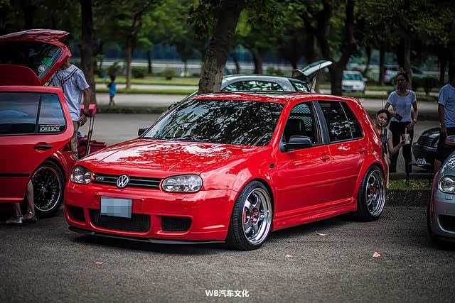 致经典:来自宝岛的4代高尔夫改装聚会